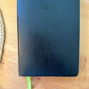 Passion Planner Black Notebook